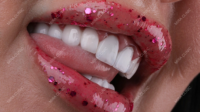 The Result of veneers